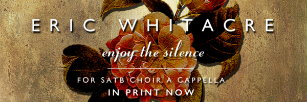 Enjoy the Silence (SATB) Now in Print