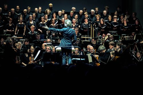 Brussels Philharmonic with Vlaams Radio Koor, Kalliope and Koriolis. Photos by Kattoo Hillewaere.