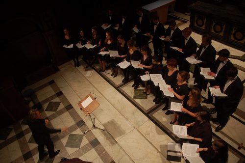 Choir of Sidney Sussex, Cambridge, UK