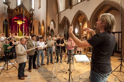 Recording with The King's Singers, 2010